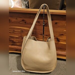 Madewell Biege Leather Shoulder Bag